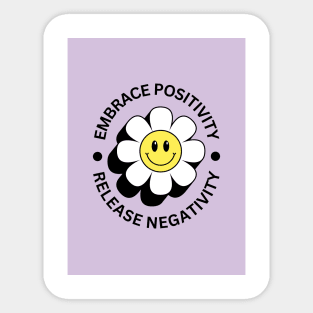 Embrace Positivity Sticker